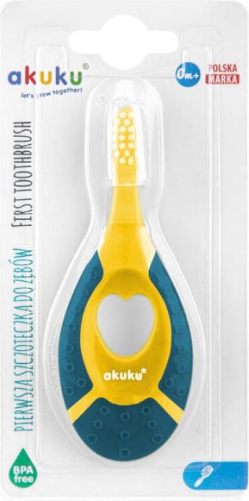 Immagine prodotto Akuku A0158 SPAZZOLINO 0-2 BLU NAVY (1 x)