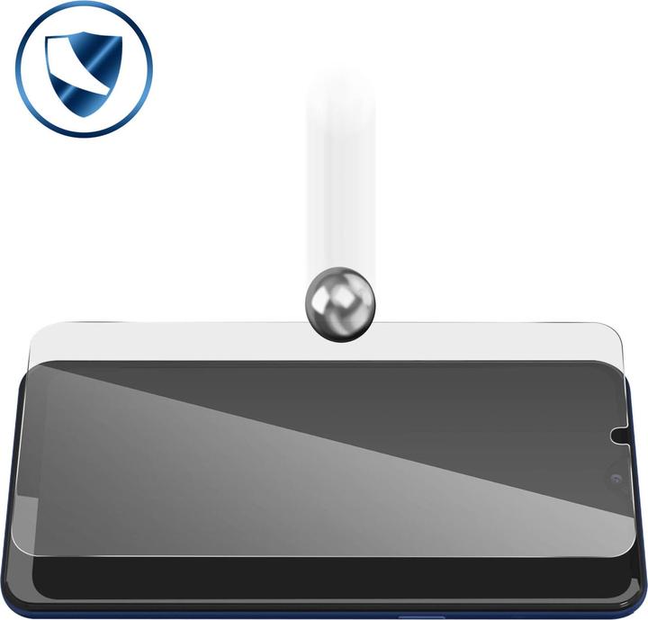 Actual product image Avizar Crystal clear film, glass screen protector (1 Piece, Samsung Galaxy A10s)