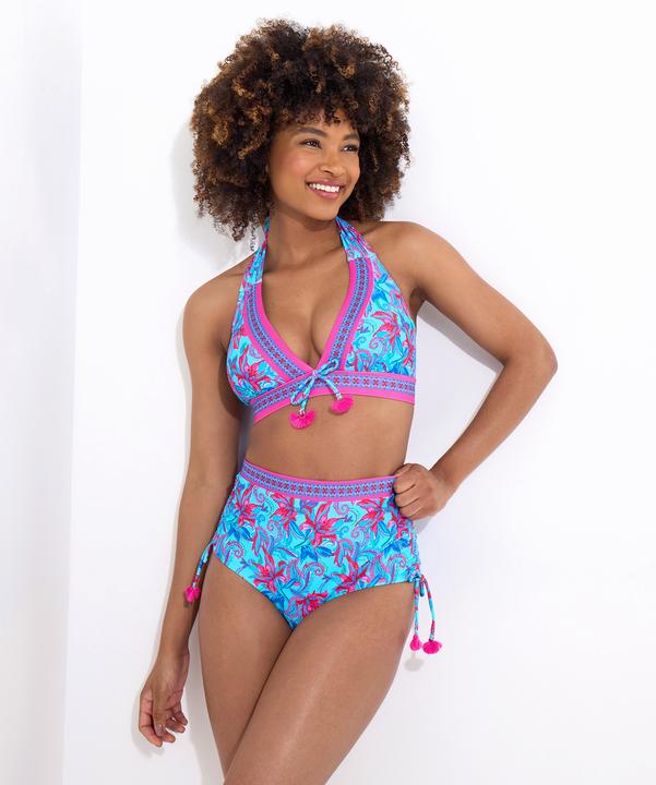 Image du produit Joe Browns Tropical Floral High Waist Rouched Swim Briefs (38)