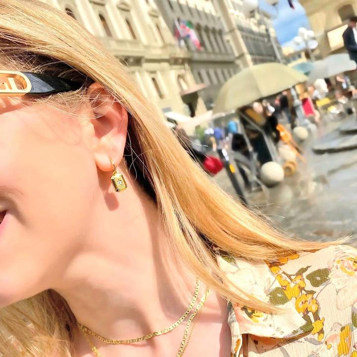 Image du produit Candy Boucles d'oreilles Tuli, argent sterling 925, plaqué or (Plaqué or 18k, Argent sterling 925)