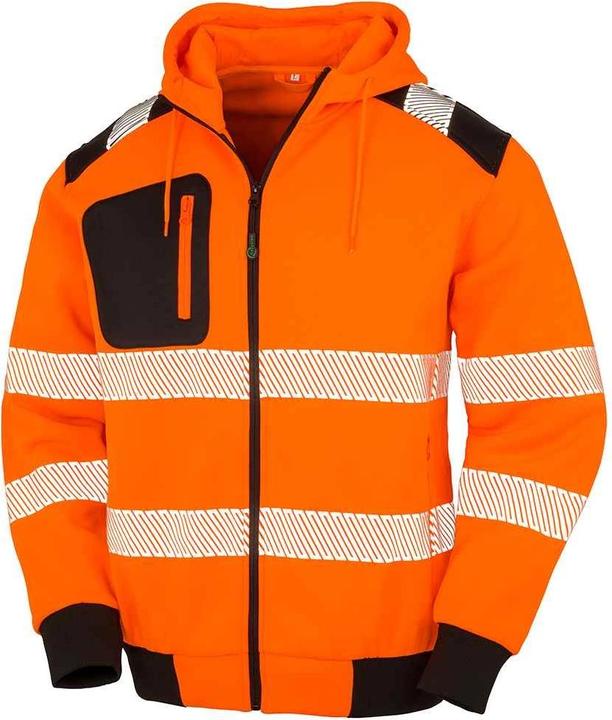 Produktbild Result Robust Hoodie mit durchgehendem Reissverschluss Sicherheit (4XL)