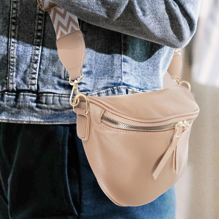 Actual product image Gallantry Belt bag with geometric pattern