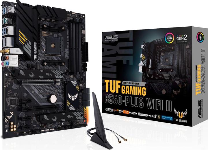 Produktbild ASUS TUF GAMING B550-PLUS WIFI II (AM4, AMD B550, ATX)