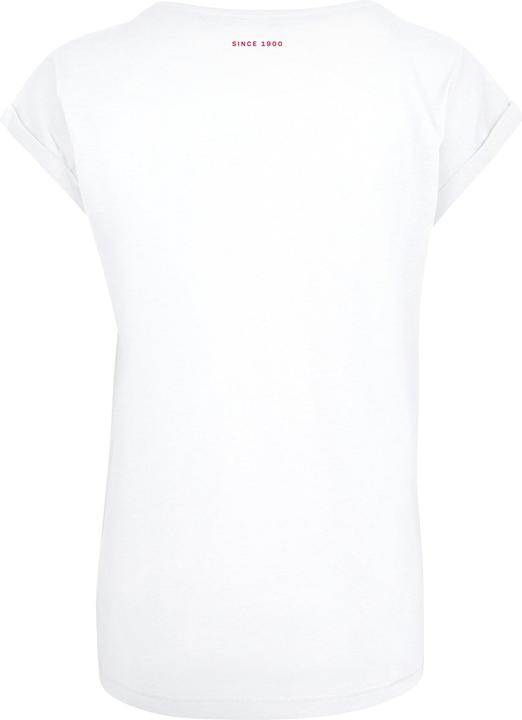 Produktbild FC Bayern München Ladies MSM Outline Red Extended Shoulder Tee - 113315 (L)