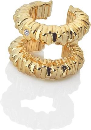 Actual product image Hot Diamonds Double string single earrings with Jac Jossa Hope DE669 diamond