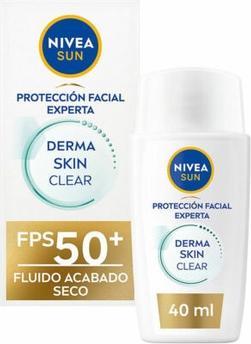 Actual product image NIVEA Sun Face Sunscreen SPF 50+ 40ml Anti-Beauty Flaw (Sun cream face, SPF 50+, 40 ml)