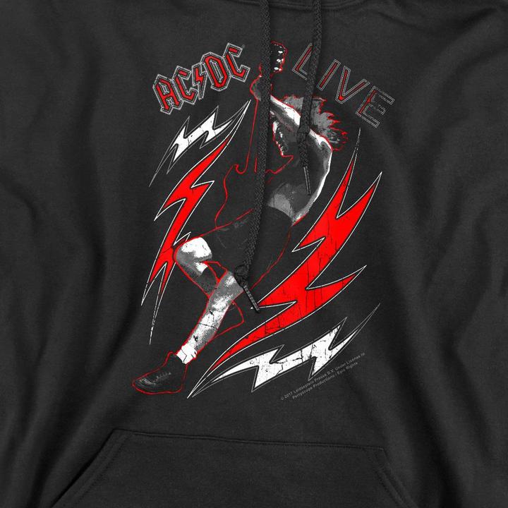 Actual product image AC/DC Mens Live Hoodie (L)