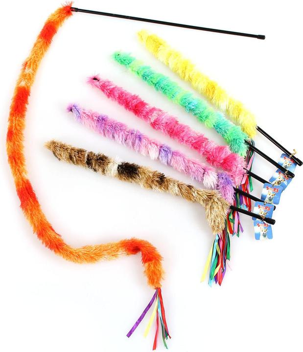 Actual product image Swisspet Plush tusk catfish (Play fishing rod cat)