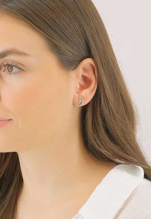 Image du produit Muau Boucles d'oreilles (Or blanc)
