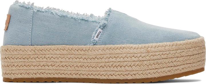 Image du produit Toms espadrilles plateforme en jeans valencia (36)
