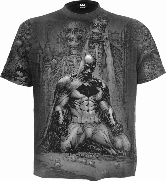 Actual product image Batman Unisex Adult Vengeance Wrap T-Shirt (S)