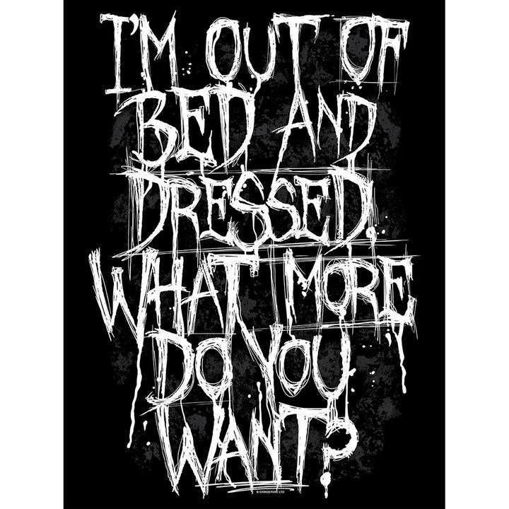 Image du produit Grindstore Im Out Of Bed And Dressed T-shirt (M)