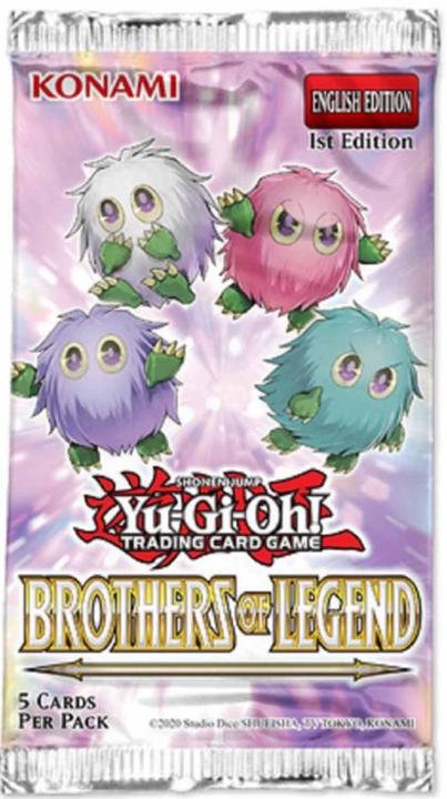 Immagine prodotto Yu-Gi-Oh . Pacchetto booster dei fratelli della leggenda (Tedesco, Pacchetto Booster)