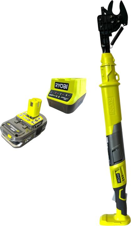 Actual product image Ryobi OLP1832BX-115 Battery pruning shears 18 V 32 mm + 1x battery 1.5 Ah + charger
