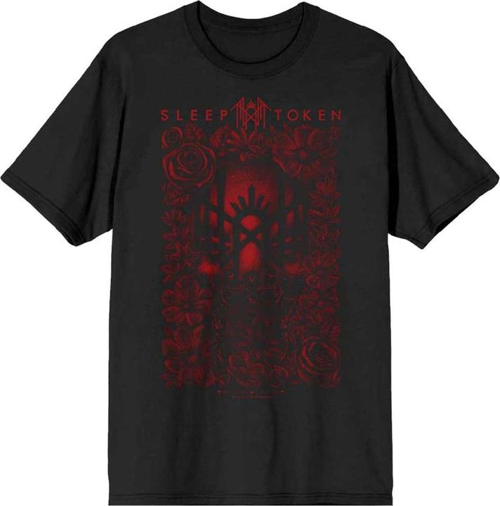 Actual product image Sleep Token Unisex Adult The Black Heart T-Shirt (M)