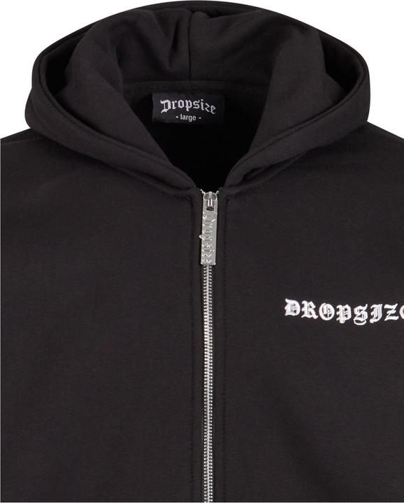 Actual product image Dropsize Super Heavy Oversized Crime Zip Hoodie - 124647 (M)