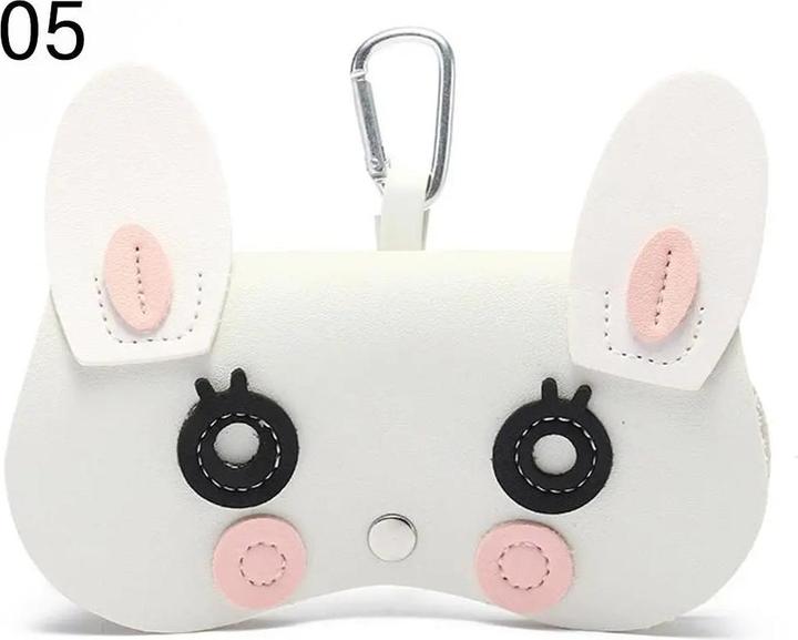 Produktbild Only-Bags.Store Cartoon Portable Sun Eye Glasses Box PU Leder Brillenetui Sonnenbrille