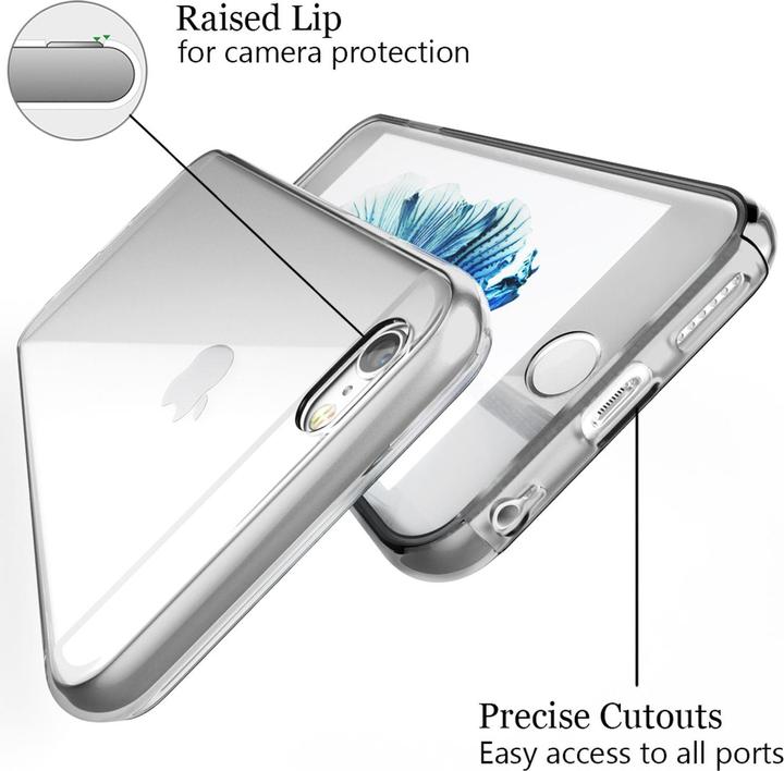 Actual product image Nalia 360 degree cell phone case (Apple iPhone 6, Apple iPhone 6s)
