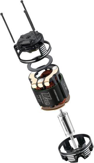 Actual product image Hobbywing Brushless Motor Xerun V10 G3 Sensored 25.5T, 1500kV