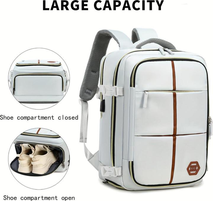 Immagine prodotto Only-Bags.Store Zaino da viaggio multifunzionale, zaino per computer portatile con approvazione della compagnia