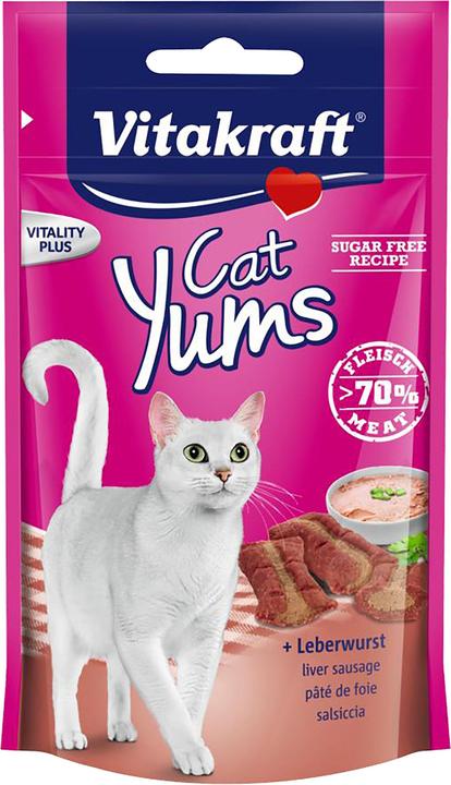 Vitakraft Cat Yums Leberwurst (Adult, 1 Stk., 40 g)