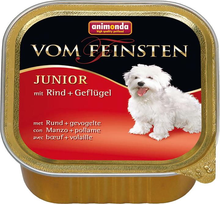 Actual product image animonda Vom Feinsten JUNIOR Beef & Poultry (Junior, 1 pcs., 150 g)