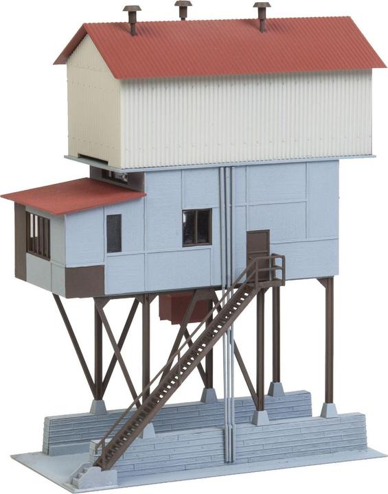 Image du produit Faller La gravière en plusieurs parties, composée d'un silo de stockage avec colombage d'acier pour l'entre