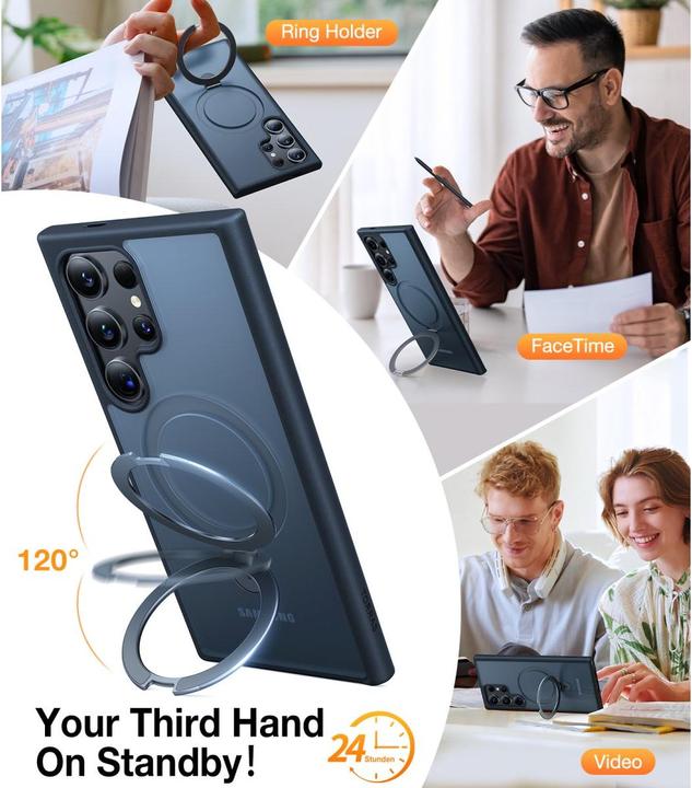 Actual product image Torras UPRO Ostand Matte (Samsung Galaxy S24 Ultra)