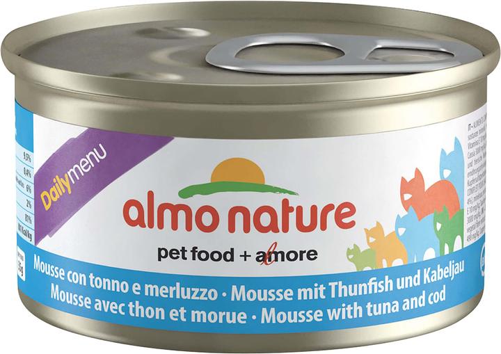 Actual product image Almo Nature Mousse Adult with Tuna & Cod (Adult, 1 pcs., 85 g)