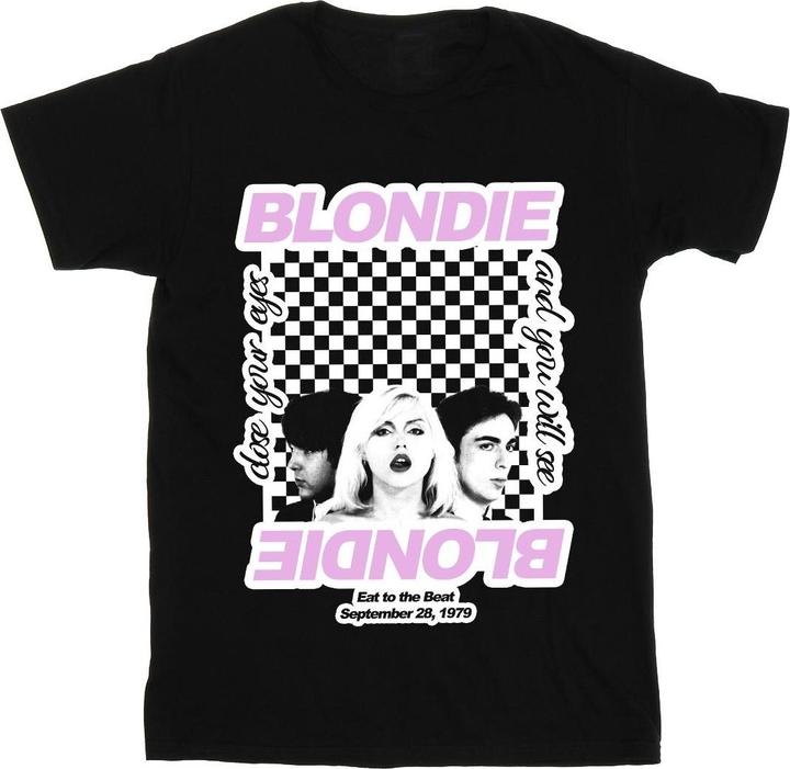Blondie Checked Eat To The Beat TShirt (3XL)