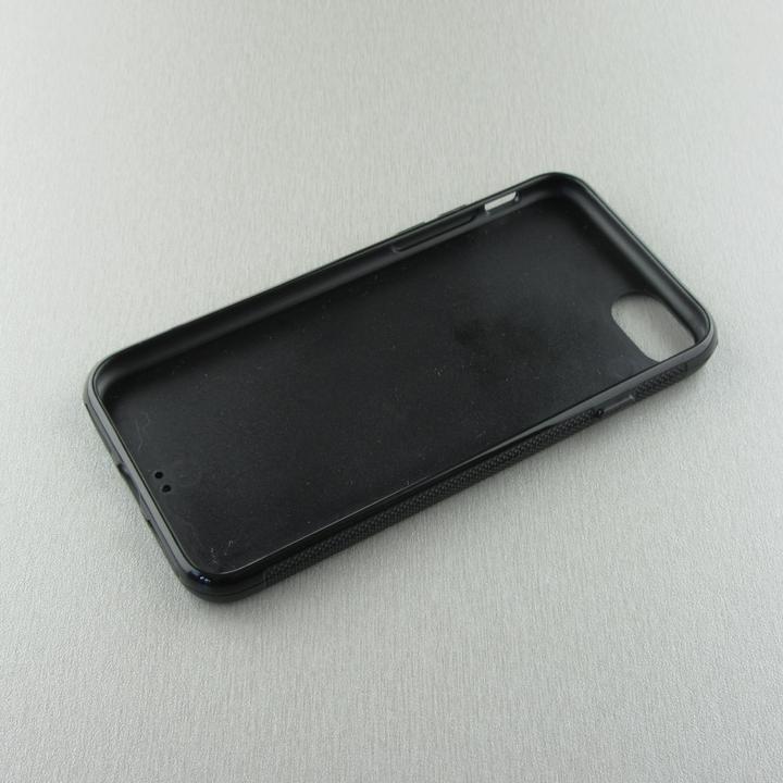 Produktbild PhoneLook Hülle Silikon schwarz Easter 2023 flower bunny (Apple iPhone 7)