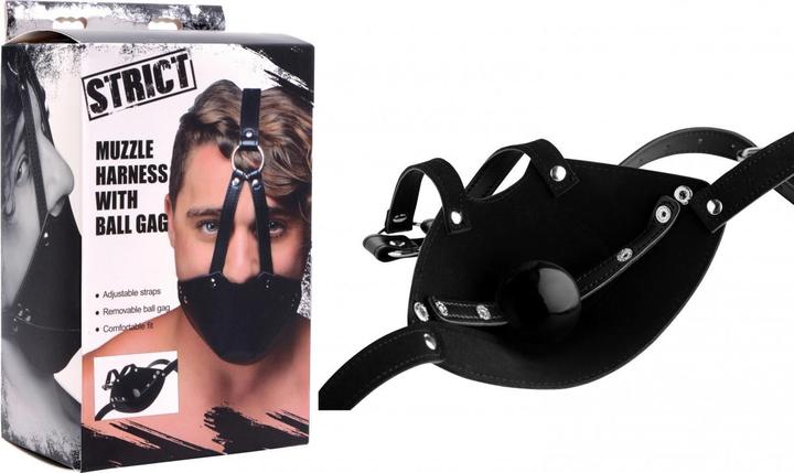 Produktbild XR Brands Mond Masker Met Ballgag