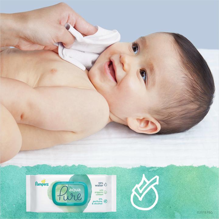 Produktbild Pampers Aqua Pure (432 Stück)