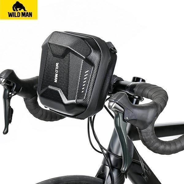 Actual product image Wildman Etui/uchwyt na rower E18 sakwa na ramę czarna/black