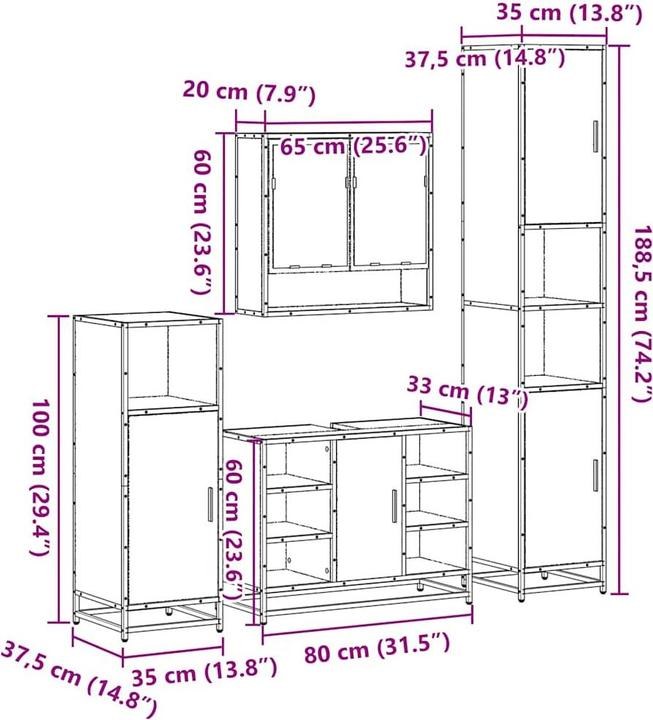 Produktbild VidaXL Riona