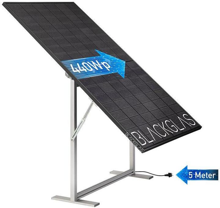 Produktbild Blackglas Solaranlage ECOmirror 440 Wp (440 W)
