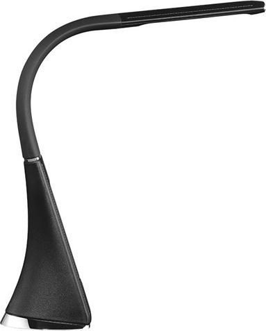 Produktbild Olight Solight LED stolná lampička s displayom, 6W, 4100K, koža, čierna (300 lm)