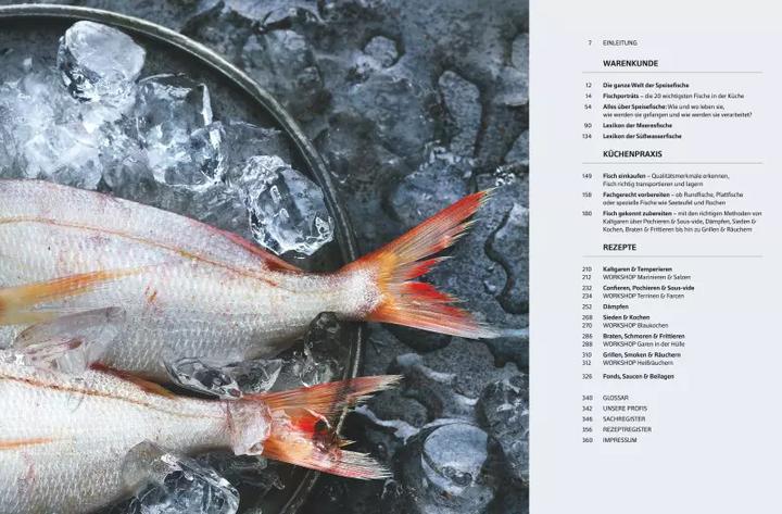 Produktbild Das grosse Buch vom Fisch (Deutsch, Teubner, 2019)