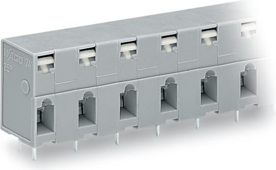 Actual product image Wago 741-505 Feed-through terminal strip 0.08-2.5 qmm grey