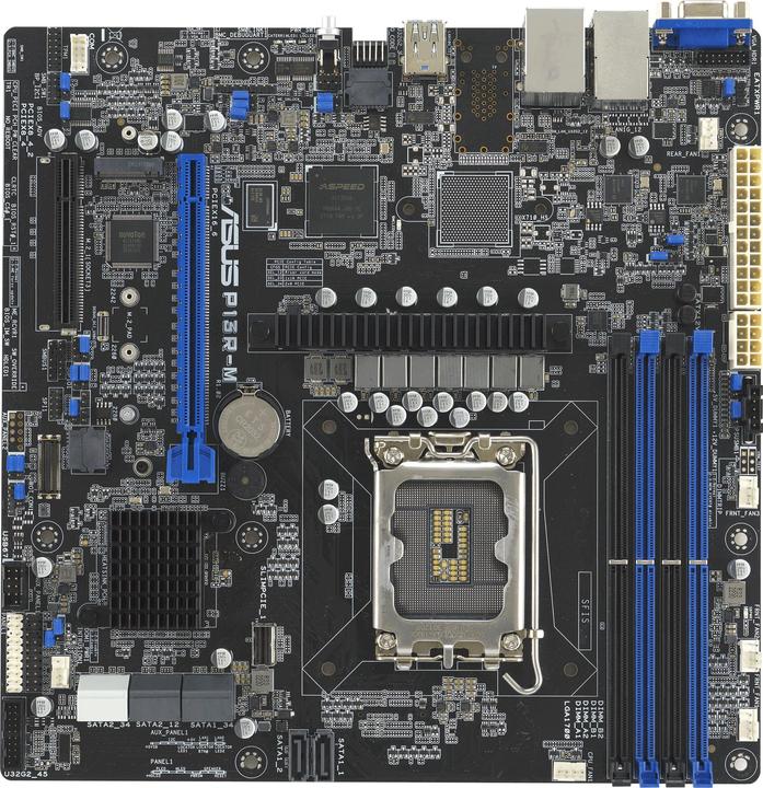Actual product image ASUS P13R-M (LGA 1700, mATX)