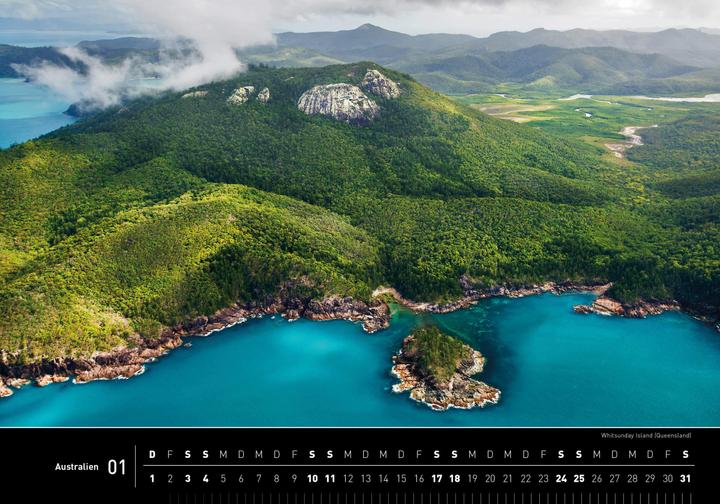 Actual product image Australien Premiumkalender 2026 (50 x 35 cm, Hardcover, German)
