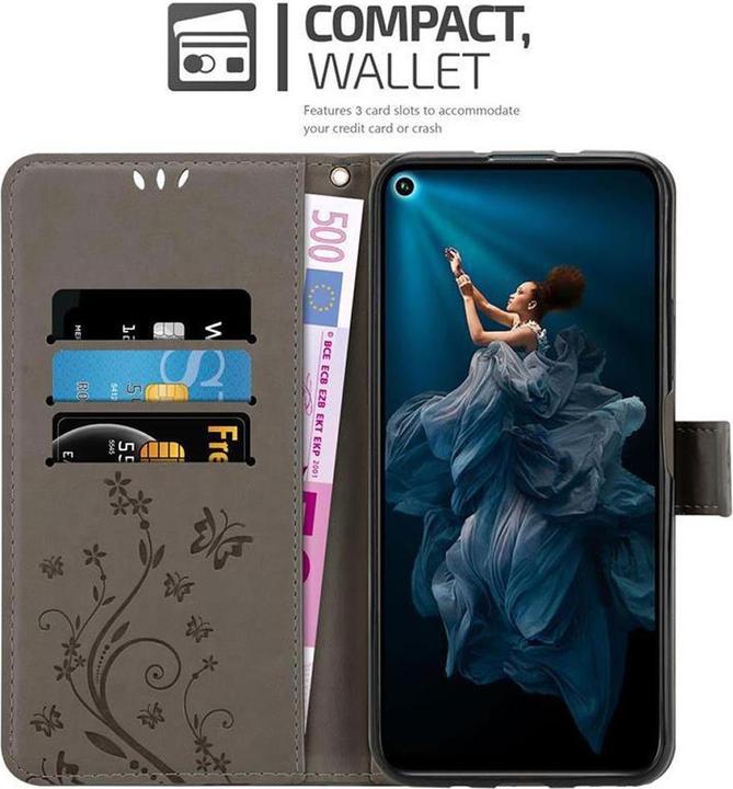 Produktbild Cadorabo Flower Book Cover (Honor 20 Pro)