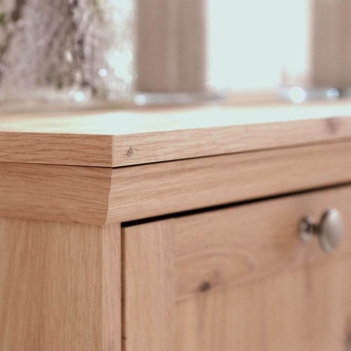 Actual product image Homestyle4u Showcase highboard (80 x 200 x 45 cm)