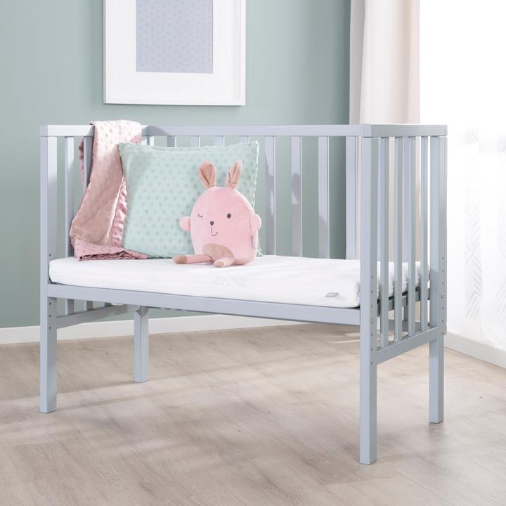 Produktbild Roba Beistellbett 2in1 mit Barriere + Matratze