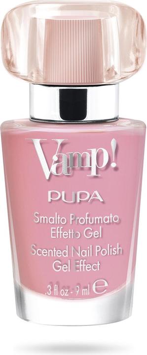 Actual product image Pupa Milano Vamp! Pastel Edition Loving Rose (107 Loving Rose, Gel-Effect Nail Polish)