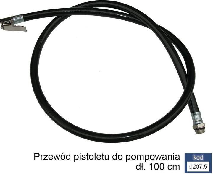 Image du produit Adler WĘŻYK DO PIST. Z MANOMETREM 100cm