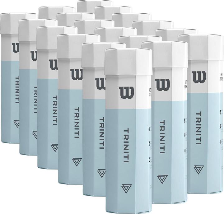 Actual product image Wilson Tennis ball Triniti 4 balls
