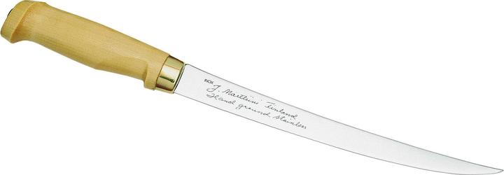 Actual product image Marttiini Finnish fillet knife, blade 23 cm, wooden handle (23 cm)