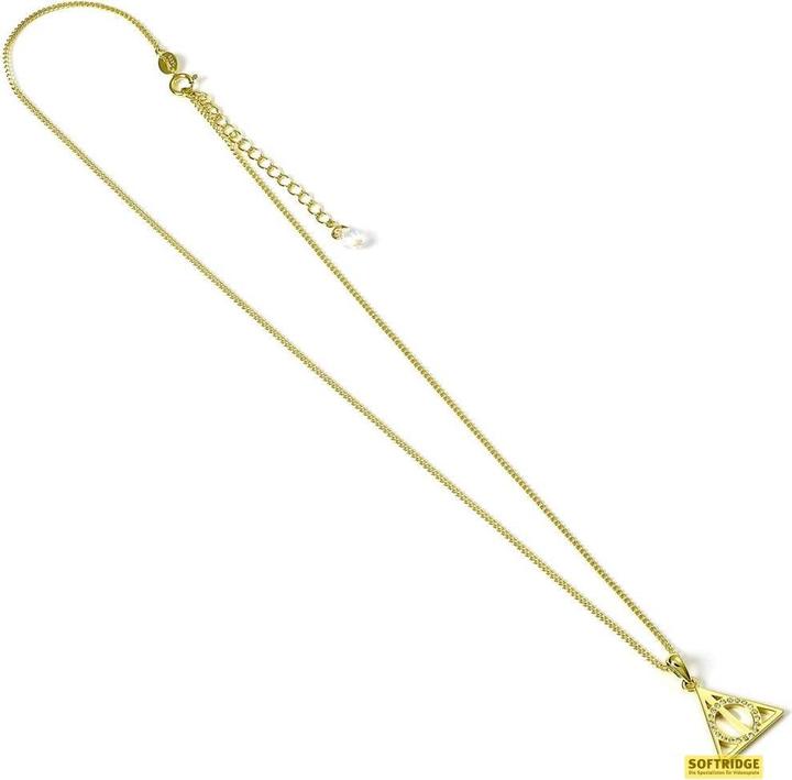 Carat Shop Harry Potter collier plaqué or Reliques de la Mort (Sterling Silber)