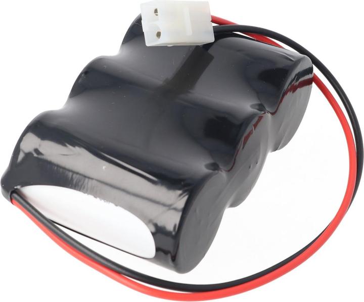 Actual product image AccuCell Emergency light battery F1x3 Mono D with Tamiya connector replaces BST 275359 D-D4500BTx3-JST/SLF (3.60 V, 4500 mAh)